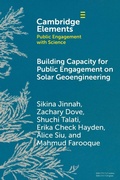 Cover: Building Capacity for Public Engagement on Solar Geoengineering - Cambridge University Press