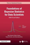 Cover: Foundations of Bayesian Statistics for Data Scientists - CRC Press