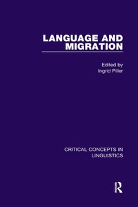 Enlarge image Cover: Language and Migration Vol I - Taylor & Francis