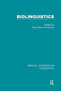 Cover: Biolinguistics vol II - Taylor & Francis