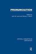 Cover: Pronunciation - Taylor & Francis