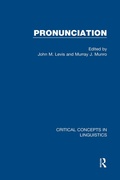 Cover: Pronunciation - Taylor & Francis
