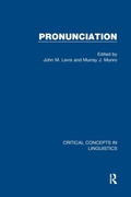 Cover: Pronunciation - Taylor & Francis