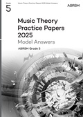 Cover: Music Theory Practice Papers Model Answers 2025, Abrsm Grade 5 - Associated Board of the Royal Schools of Music