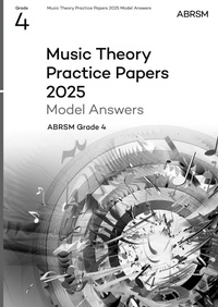 Enlarge image Cover: Music Theory Practice Papers Model Answers 2025, Abrsm Grade 4 - Associated Board of the Royal Schools of Music