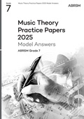 Cover: Music Theory Practice Papers Model Answers 2025, Abrsm Grade 7 - Associated Board of the Royal Schools of Music