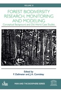 Cover: Forest Biodiversity Research, Monitoring and Modeling - Taylor & Francis
