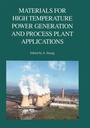 Cover: Materials for High Temperature Power Generation and Process Plant Applications - Taylor & Francis