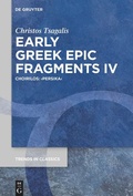 Cover: Early Greek Epic Fragments IV - De Gruyter