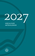 Cover: Kirchlicher Amtskalender 2027 - petrol - Evangelische Verlagsanstalt