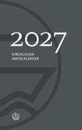 Cover: Kirchlicher Amtskalender 2027 - grau - Evangelische Verlagsanstalt