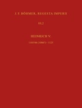 Cover: J. F. B&ouml;hmer, Regesta Imperii - B&ouml;hlau