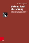 Cover: Wirkung durch &Uuml;bersetzung - Vandenhoeck & Ruprecht