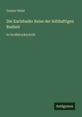 Cover: Die Karlsbader Reise der leibhaftigen Bosheit - Antigonos Verlag