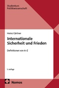 Cover: Internationale Sicherheit und Frieden - Nomos