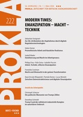Cover: Modern Times: Emanzipation - Macht - Technik - Bertz und Fischer