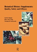 Cover: Botanical Dietary Supplements: - CRC Press