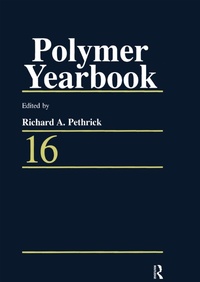 Enlarge image Cover: Polymer Yearbook 16 - Taylor & Francis