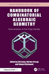 Enlarge image Cover: Handbook of Combinatorial Algebraic Geometry - Chapman & Hall/CRC