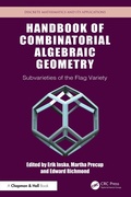 Cover: Handbook of Combinatorial Algebraic Geometry - Chapman and Hall