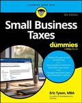 Cover: Small Business Taxes For Dummies - Wiley