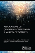 Cover: Applications of Quantum Computing in a Variety of Domains - Taylor & Francis