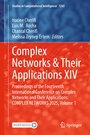 Cover: Complex Networks & Their Applications XIV - Springer