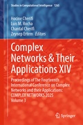 Cover: Complex Networks & Their Applications XIV - Springer