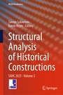 Cover: Structural Analysis of Historical Constructions - Springer