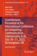 Cover: Contributions Presented at the International Conference on Computing, Communication, Cybersecurity & AI, July 10-11, 2025, Birmingham, UK - Springer