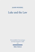 Cover: Luke and the Law - Mohr Siebeck