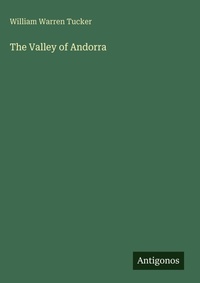 Enlarge image Cover: The Valley of Andorra - Antigonos Verlag