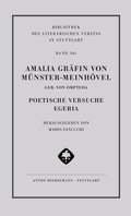 Cover: Amalia Gr&auml;fin von M&uuml;nster-Meinh&ouml;vel, geb. von Ompteda (1767 - 1814) - Hiersemann, A