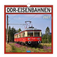 Enlarge image Cover: TRÖTSCH - Technikkalender DDR-Eisenbahnen 2027 - Trötsch Verlag GmbH & Co. KG