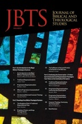 Cover: Journal of Biblical and Theological Studies, Issue 9 - Pickwick Publications