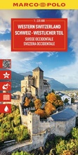 Cover: MARCO POLO Reisekarte Schweiz 01 Westlicher Teil 1:225.000 - MARCO POLO ein Imprint von MAIRDUMONT