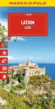 Cover: MARCO POLO Reisekarte Italien 09 Latium 1:200.000 - MARCO POLO ein Imprint von MAIRDUMONT