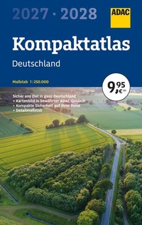 Bild vergrößern Bild: ADAC Kompaktatlas 2027/2028 Deutschland 1:250.000 - ADAC Kartografie ein Imprint von MAIRDUMONT