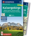 Cover: KOMPASS Wanderf&uuml;hrer Kaisergebirge, Wilder Kaiser, Zahmer Kaiser, Kaiserwinkl, Thiersee-Pendling,60 Touren mit Extra-Tourenkarte - KOMPASS-Karten