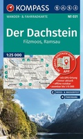 Cover: KOMPASS Wanderkarte 031 Der Dachstein, Ramsau, Filzmoos 1:25.000 - KOMPASS-Karten