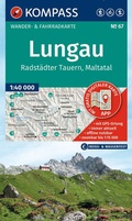 Cover: KOMPASS Wanderkarte 67 Lungau, Radst&auml;dter Tauern, Maltatal 1:40.000 - KOMPASS-Karten