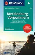 Cover: KOMPASS Wasserwanderatlas Mecklenburg-Vorpommern, Mecklenburgische und Bodden-Gew&auml;sser - KOMPASS-Karten