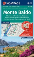 Cover: KOMPASS Wanderkarte 129 Monte Baldo, Malcesine, Nago-Torbole, Garda 1:25.000 - KOMPASS-Karten