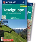 Cover: KOMPASS Wanderf&uuml;hrer Texelgruppe mit Meraner H&ouml;henweg, 56 Touren mit Extra-Tourenkarte - KOMPASS-Karten