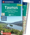 Cover: KOMPASS Wanderf&uuml;hrer Taunus, Naturpark Taunus, Naturpark Rhein-Taunus, Lahn-Taunus, 60 Touren mit Extra-Tourenkarte - KOMPASS-Karten