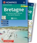Cover: KOMPASS Wanderf&uuml;hrer Bretagne, vom Mont-Saint-Michel bis Saint-Nazaire, 55 Touren mit Extra-Tourenkarte - KOMPASS-Karten