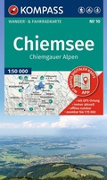 Cover: KOMPASS Wanderkarte 10 Chiemsee, Chiemgauer Alpen 1:50.000 - KOMPASS-Karten