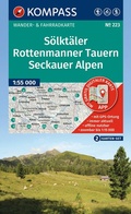 Cover: KOMPASS Wanderkarten-Set 223 S&ouml;lkt&auml;ler, Rottenmanner Tauern, Seckauer Alpen (2 Karten) 1:55.000 - KOMPASS-Karten