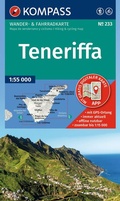Cover: KOMPASS Wanderkarte 233 Teneriffa 1:50.000 - KOMPASS-Karten