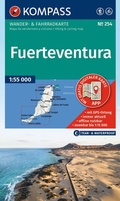 Cover: KOMPASS Wanderkarte 254 Fuerteventura 1:55.000 - KOMPASS-Karten